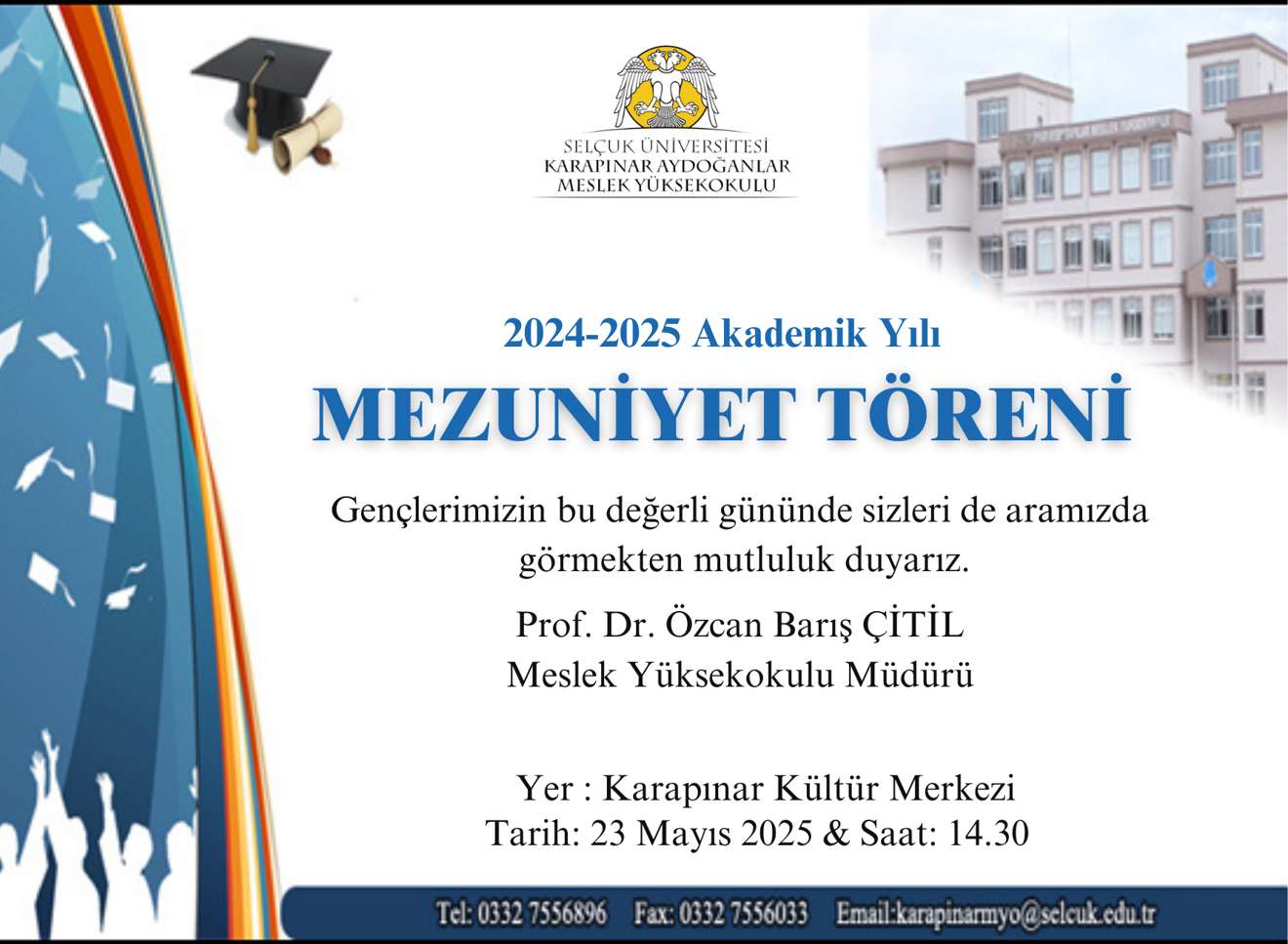 Mezuniyet Töreni Gerçekleştirildi